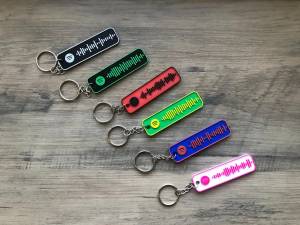spotify code keychain