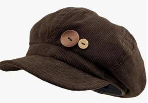 corduroy hat