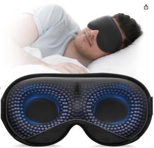 YFONG Weighted Sleep Mask Black/Gray