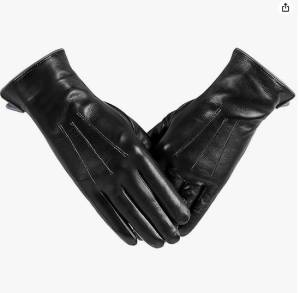 Winter Fashion Leather Gloves