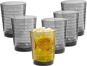 Plastic Tumblers 6 pack 16 ounce